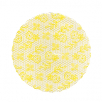 Fundo Rendado Amarelo n.7