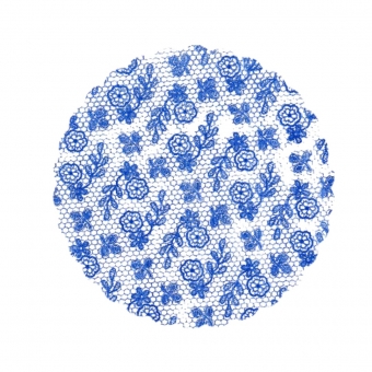 Fundo Rendado Azul Escuro n.9