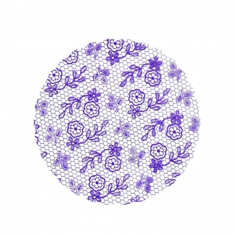 Fundo Rendado Lilás n.7