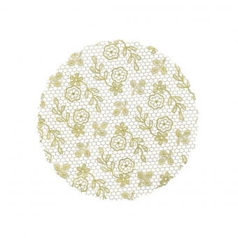 Fundo Rendado Ouro n.7