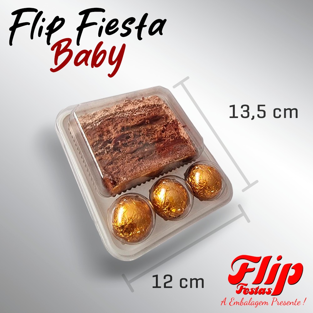 Flip Fiesta Baby Branca c/5