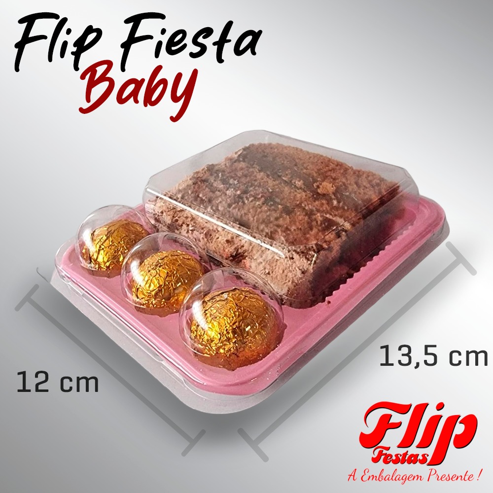 Flip Fiesta Baby Rosa c/5