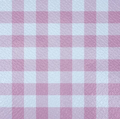 Guardanapo Xadrez Rosa 30x31