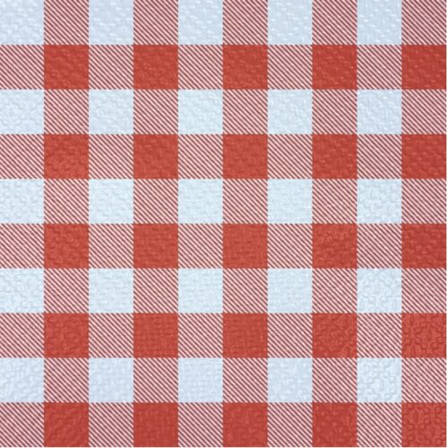 Guardanapo Xadrez Vermelho 20x21