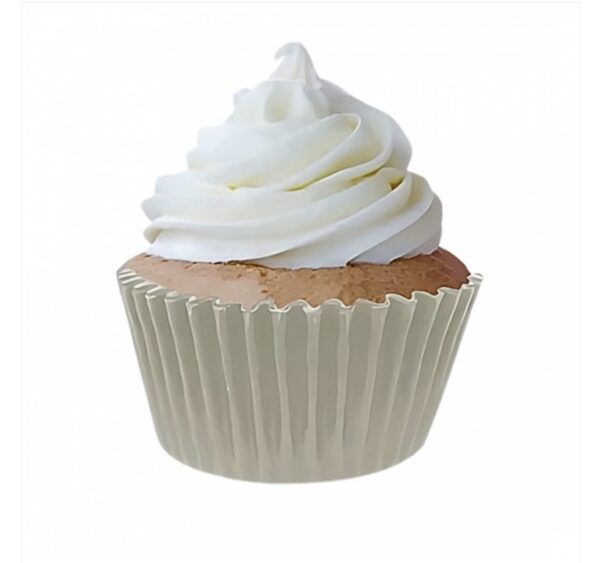 Forminha de Mini Cupcake Branco