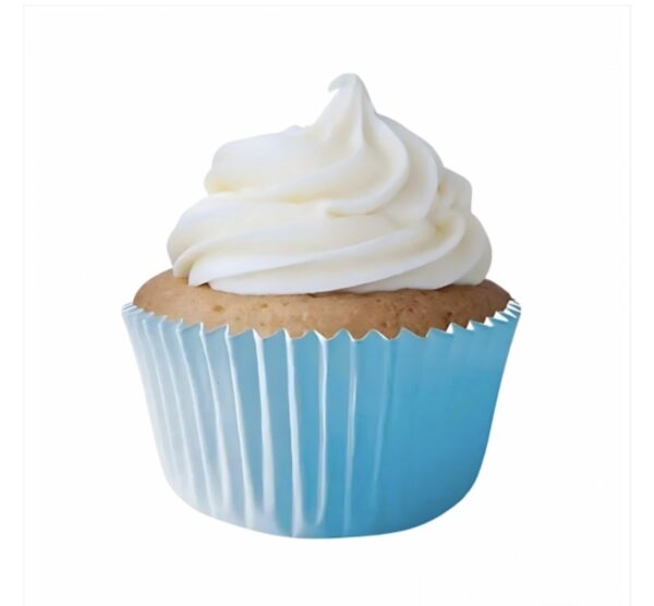 Forminha de Cupcake Azul Claro