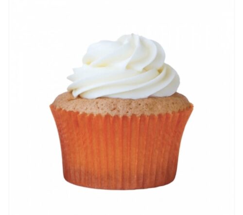 Forminha de Mini Cupcake Laranja