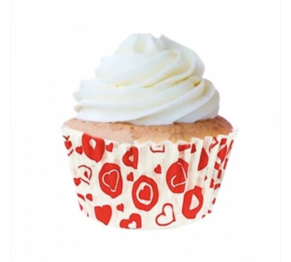 Forminha de Cupcake Coração